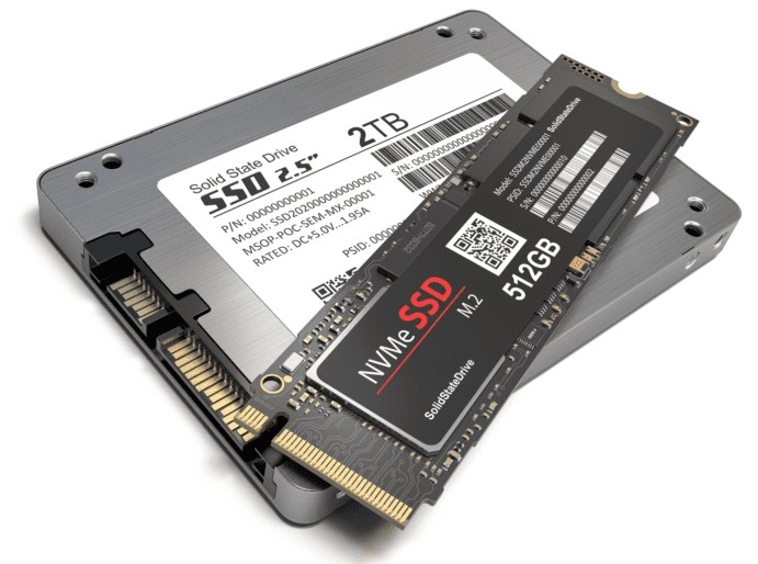 So sánh SSD NVMe và SATA về kích thước và hiệu năng